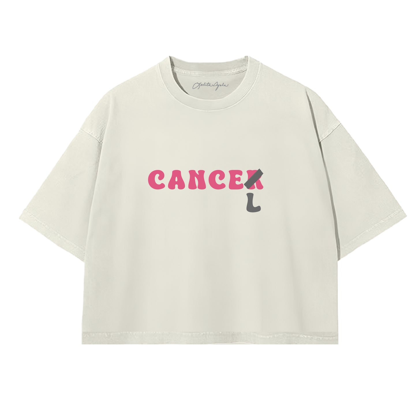 CANCEL CANCER | Playera Boxy Fit Unisex