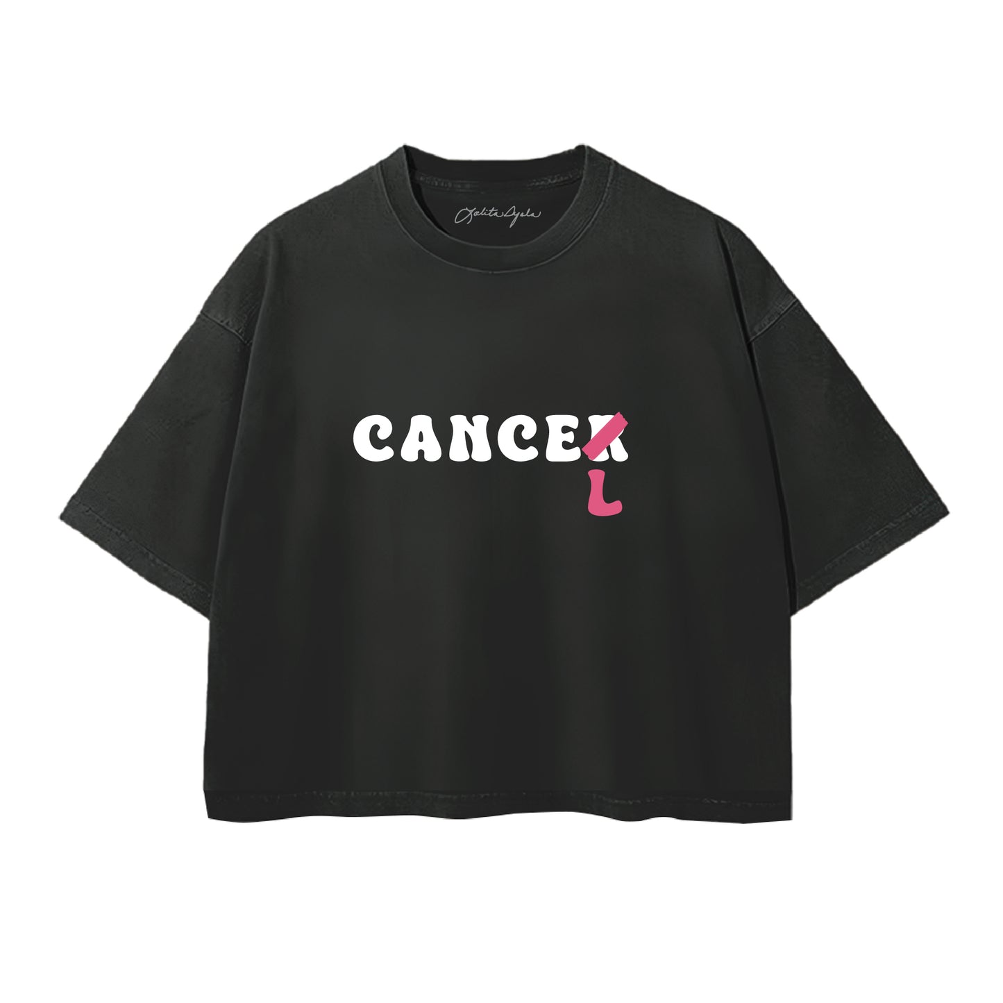 CANCEL CANCER | Playera Boxy Fit Unisex