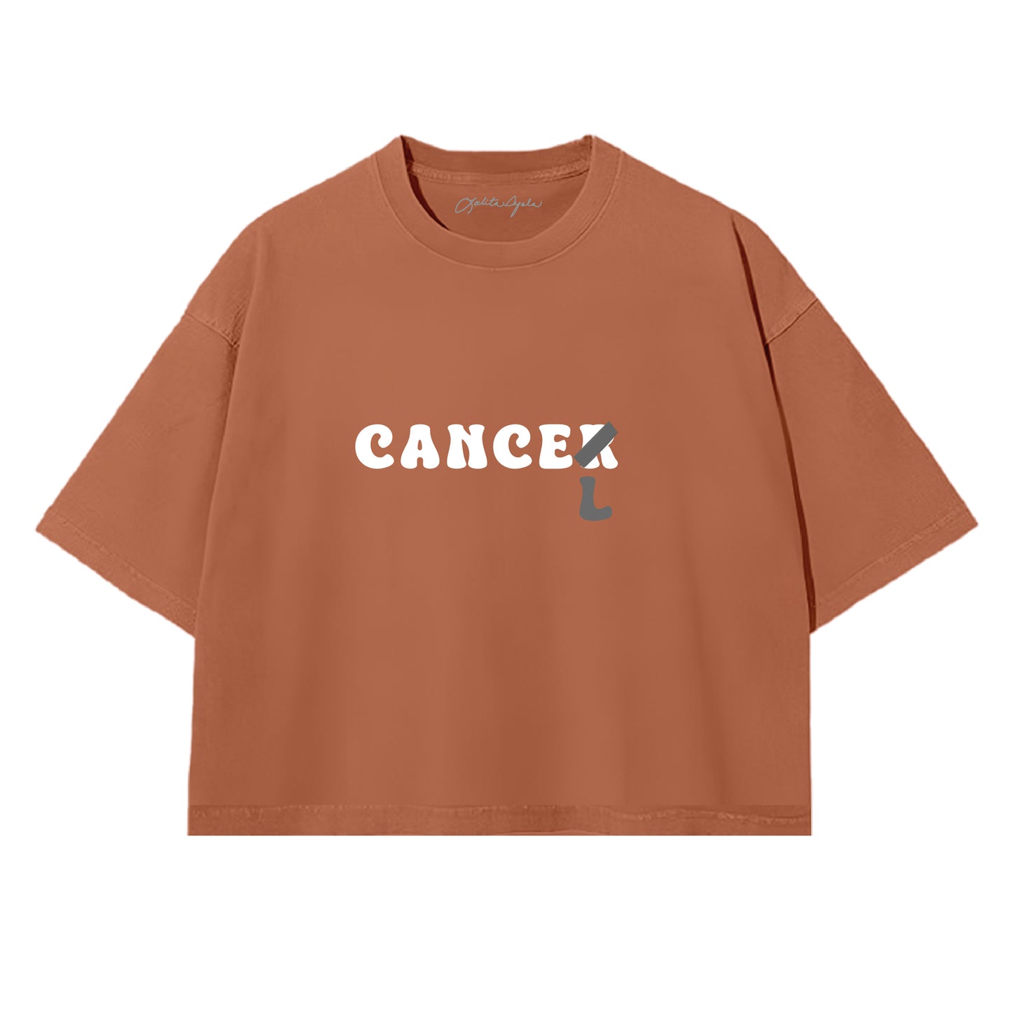 CANCEL CANCER | Playera Boxy Fit Unisex