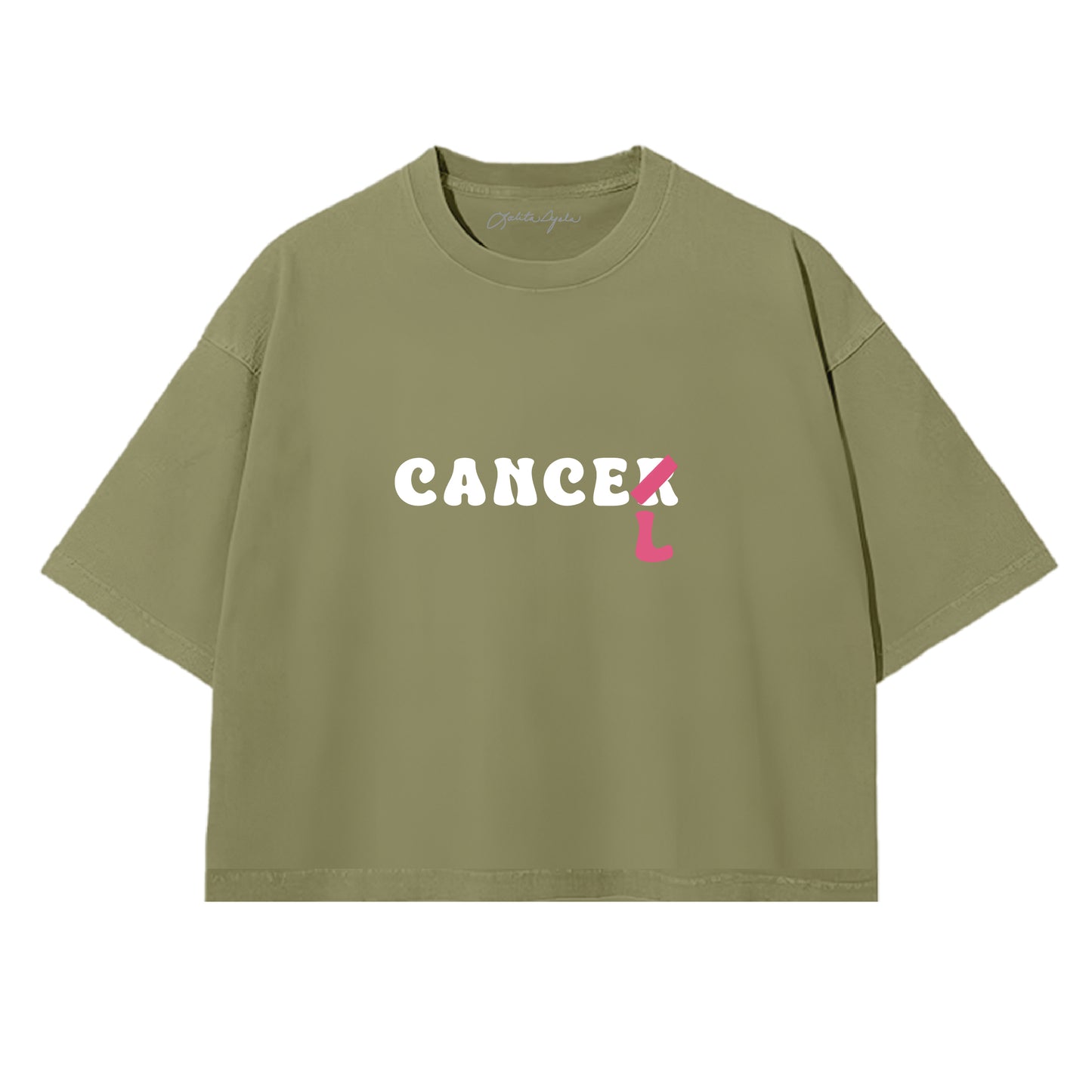 CANCEL CANCER | Playera Boxy Fit Unisex