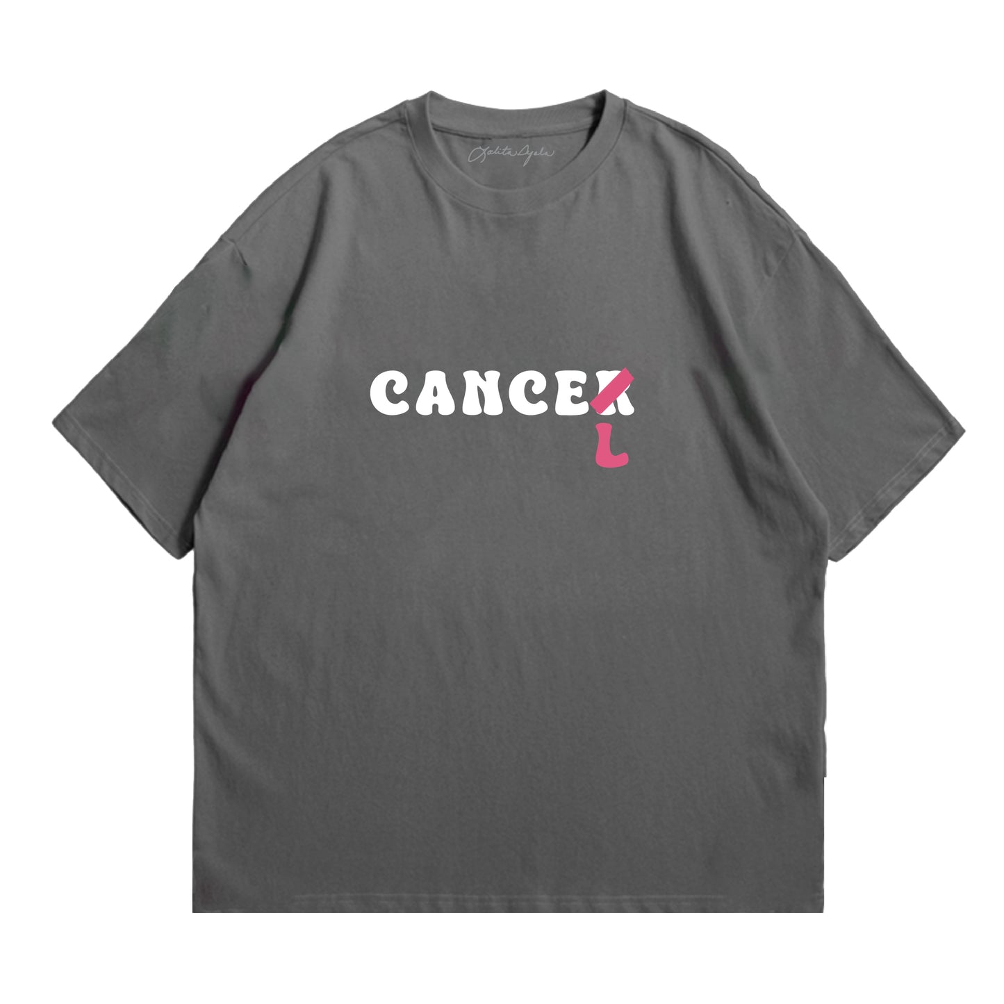 CANCEL CANCER | playera oversized
