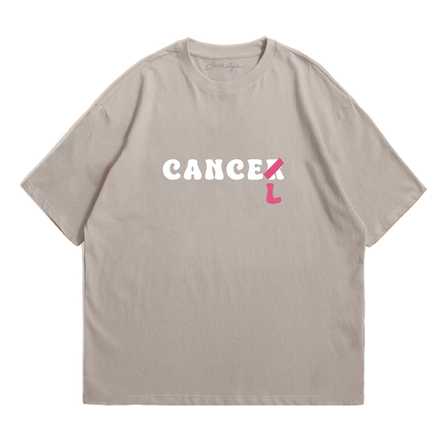 CANCEL CANCER | playera oversized