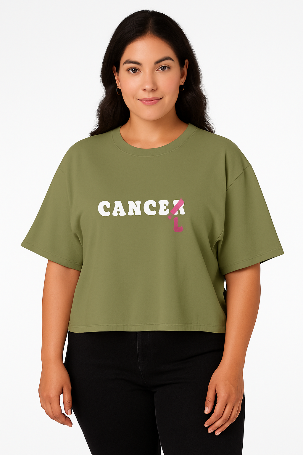 CANCEL CANCER | Playera Boxy Fit Unisex