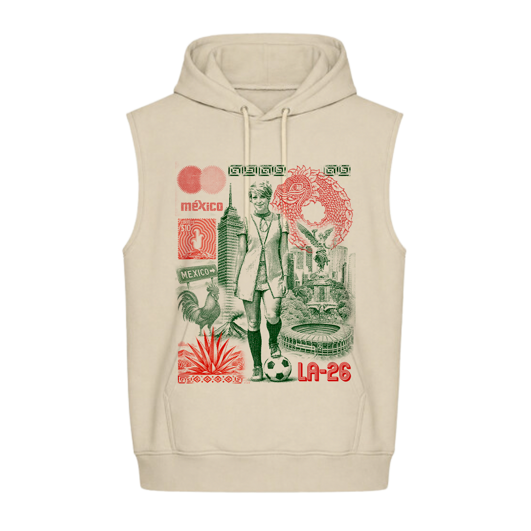 L.Ayala x México 26 |Hoodie sin mangas