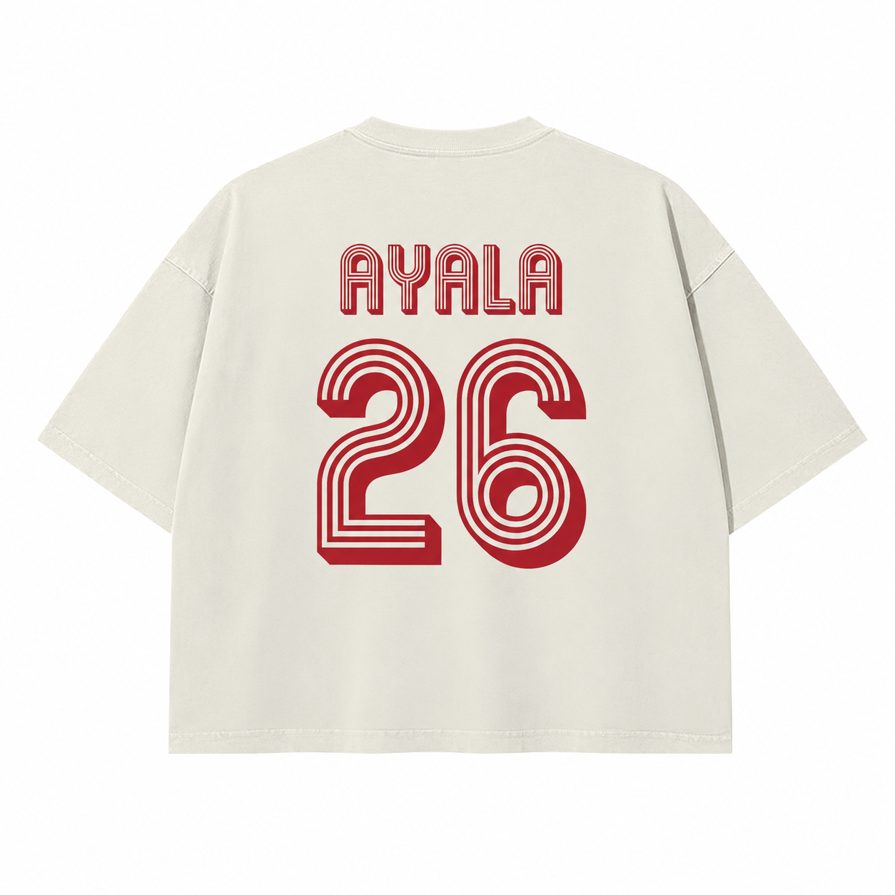 L. Ayala x México 26 | Playera Boxy Fit