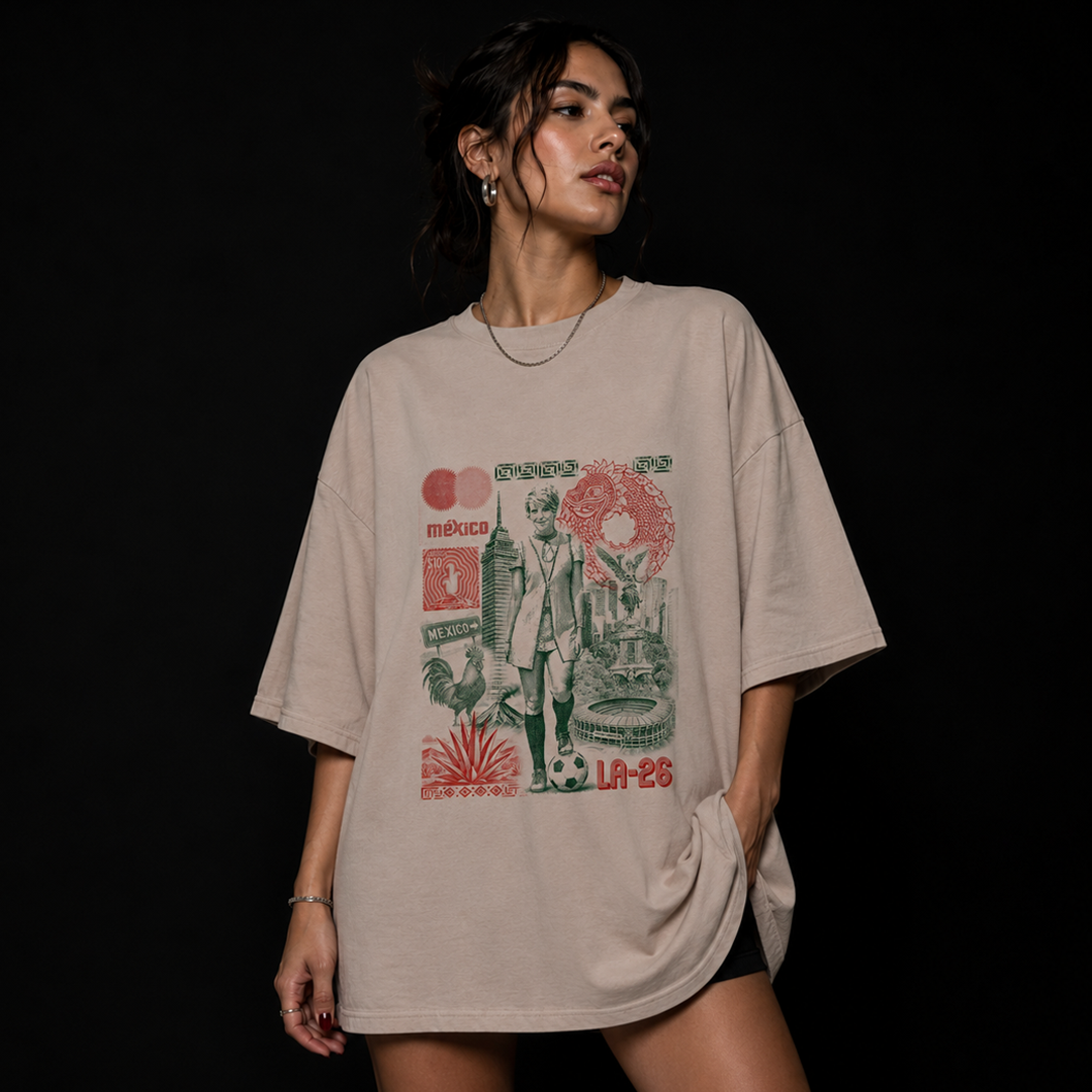 L. Ayala x México 26|Playera Oversized