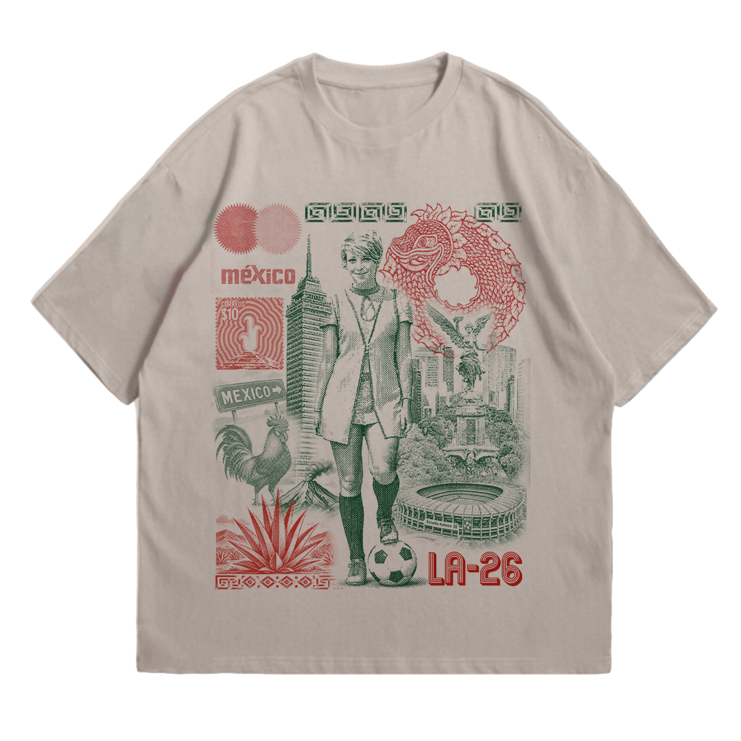 L. Ayala x México 26|Playera Oversized