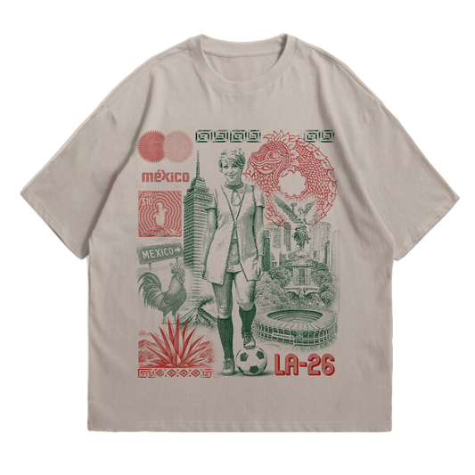 L. Ayala x México 26|Playera Oversized