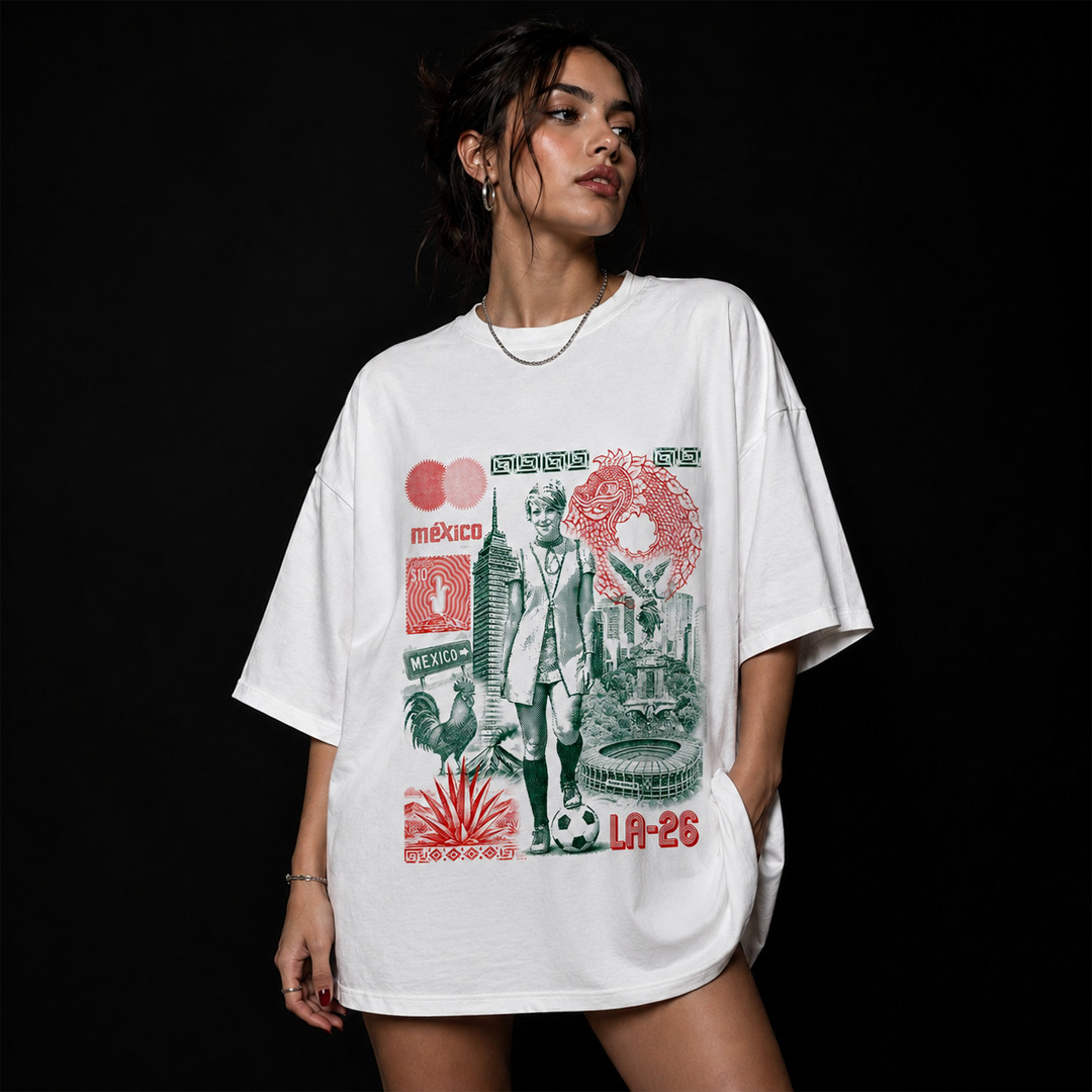 L. Ayala x México 26|Playera Oversized
