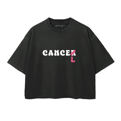 CANCEL CANCER | Playera Boxy Fit Unisex