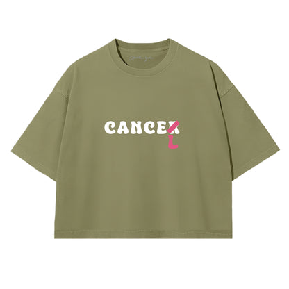 CANCEL CANCER | Playera Boxy Fit Unisex
