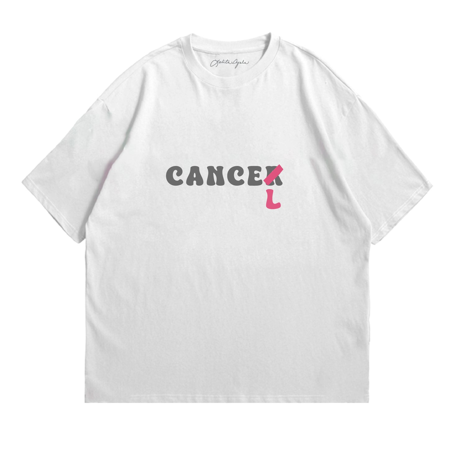 CANCEL CANCER | playera oversized