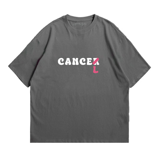 CANCEL CANCER | playera oversized