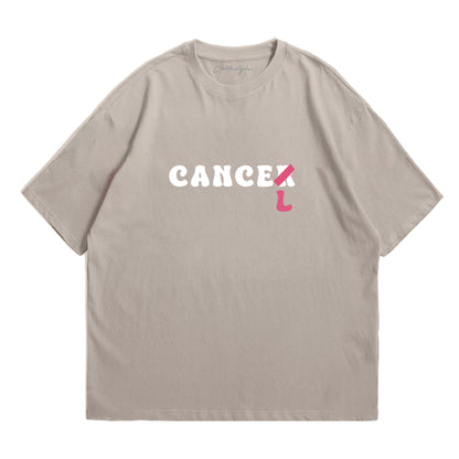 CANCEL CANCER | playera oversized