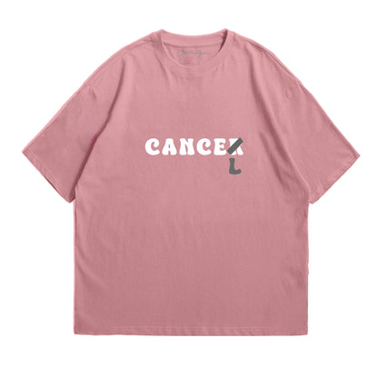 CANCEL CANCER | playera oversized